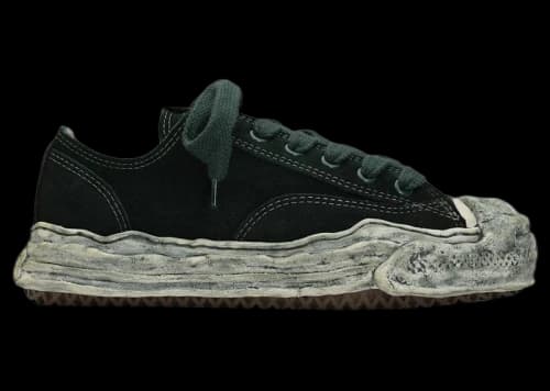 Maison Mihara Yasuhiro Hank OG Sole Suede Low Green