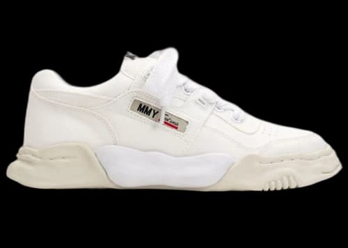 Maison Mihara Yasuhiro Parker OG Sole Canvas Low White