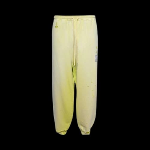 Maison Mihara Yasuhiro Sun Faded Pants 'Yellow'