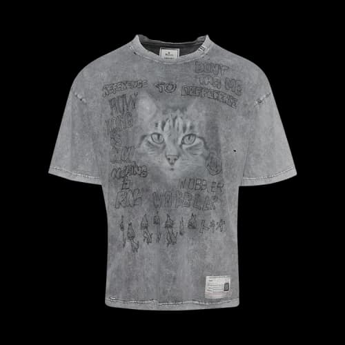 Maison Mihara Yasuhiro Bleached Tee 'Grey'
