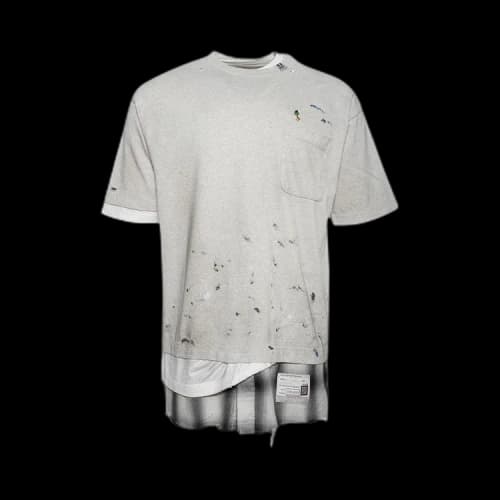 Maison Mihara Yasuhiro Triple Layered Tee 'White'