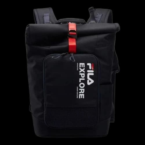 FILA Athletics Outdoor Backpack 'Black White'