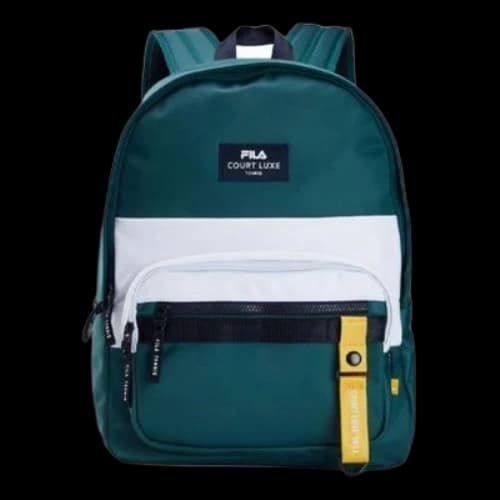 FILA Athletics Tennis Backpack 'Green White'