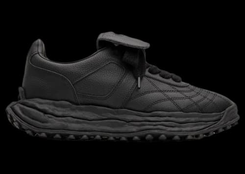 Maison Mihara Yasuhiro Scott OG Sole Leather Low Black