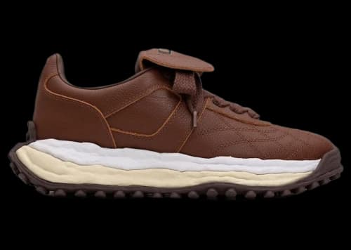 Maison Mihara Yasuhiro Scott OG Sole Leather Low Brown