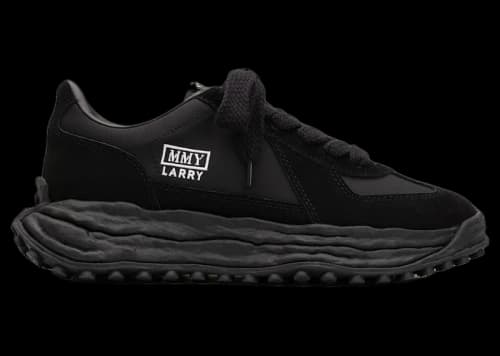 Maison Mihara Yasuhiro Larry OG Sole Mix Material Low Black