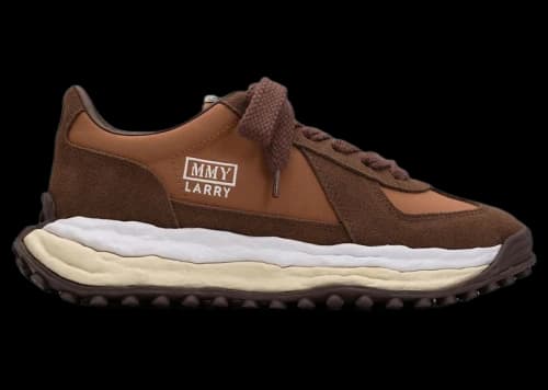 Maison Mihara Yasuhiro Larry OG Sole Mix Material Low Brown