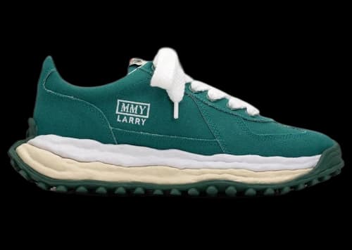 Maison Mihara Yasuhiro Larry OG Sole Canvas Low Green