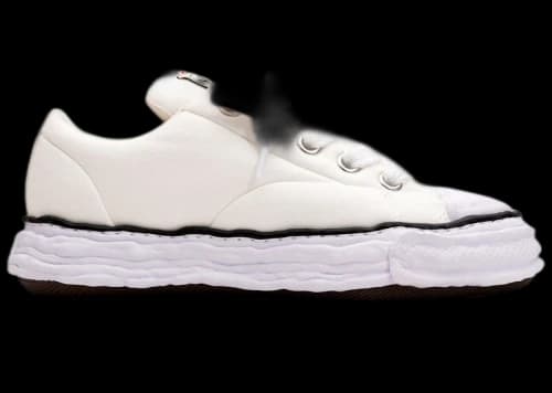 Maison Mihara Yasuhiro Peterson 23 OG Sole Padded Canvas Low White