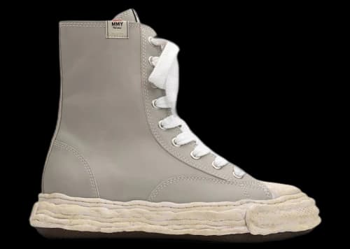 Maison Mihara Yasuhiro Peterson 23 OG Sole Leather Extra High Grey