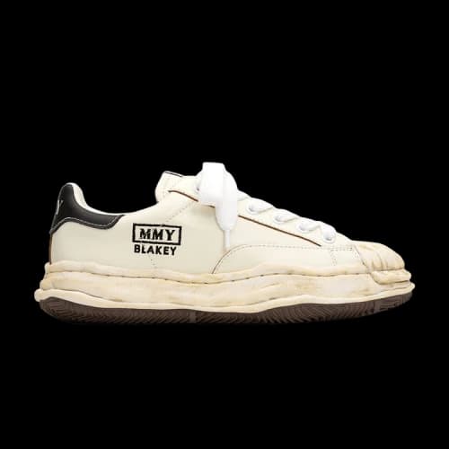 Maison Mihara Yasuhiro Blakey OG Sole Wrinkled Leather Low White