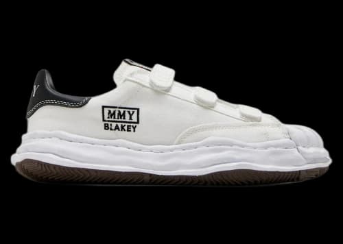 Maison Mihara Yasuhiro Blakey OG Sole Canvas Low Velcro White