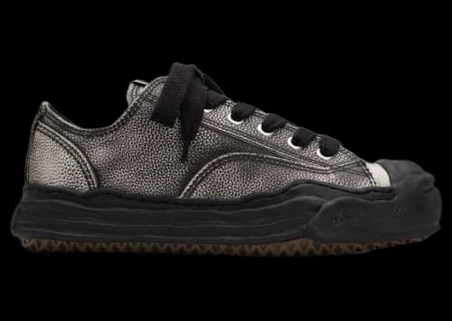 Maison Mihara Yasuhiro Hank OG Sole Brushed Shrink Leather Low Black