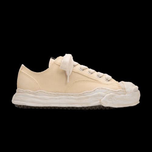 Maison Mihara Yasuhiro Hank Garment Dyed Canvas Low 'Beige'