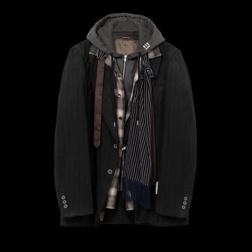 Maison Mihara Yasuhiro Triple Layered Jacket 'Black'
