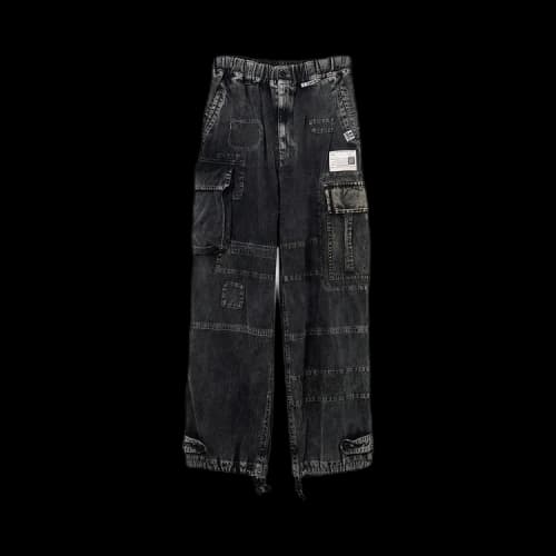 Maison Mihara Yasuhiro Repair Cargo Trousers 'Black'