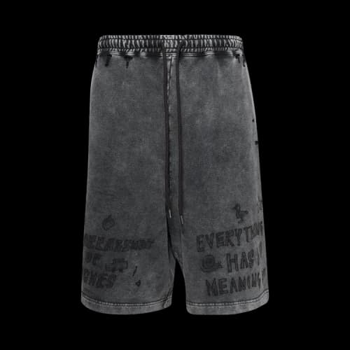 Maison Mihara Yasuhiro Bleached Shorts 'Black'