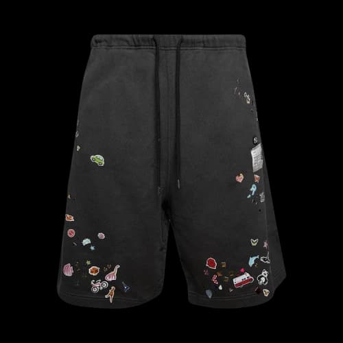 Maison Mihara Yasuhiro Sticker Shorts 'Black'