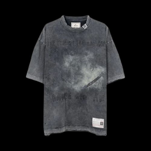 Maison Mihara Yasuhiro Bleached Tee 'Black'
