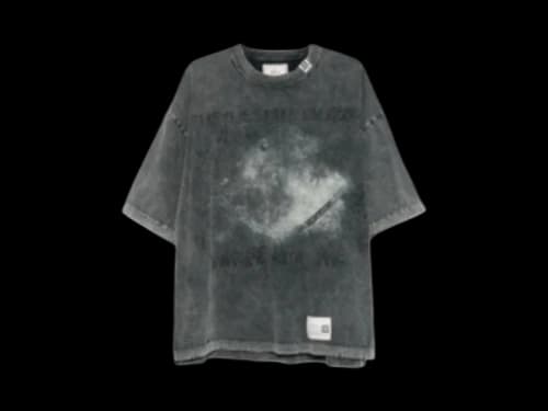 Maison Mihara Yasuhiro Bleached T-shirt Black