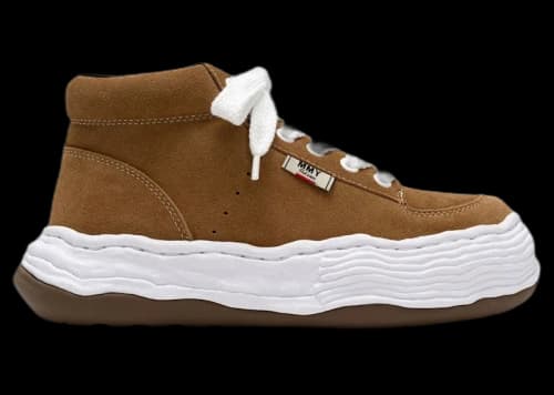 Maison Mihara Yasuhiro Oliver OG Sole Suede High Brown