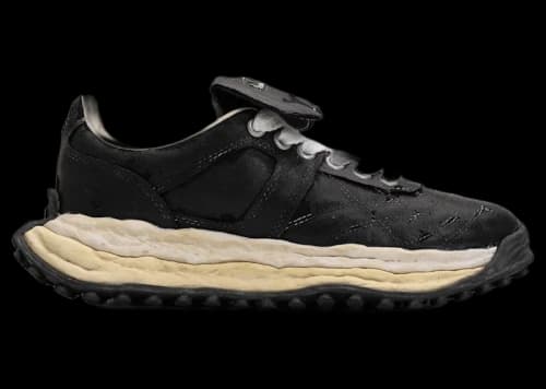 Maison Mihara Yasuhiro Scott OG Sole Film Attached Canvas Low Black