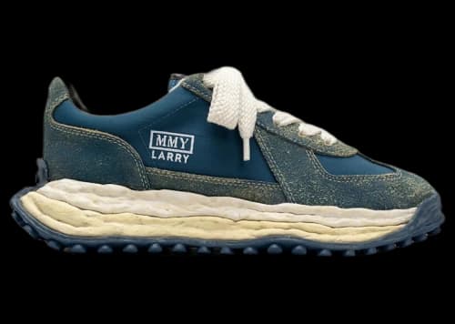 Maison Mihara Yasuhiro Larry OG Sole Vintage Mix Material Low Blue
