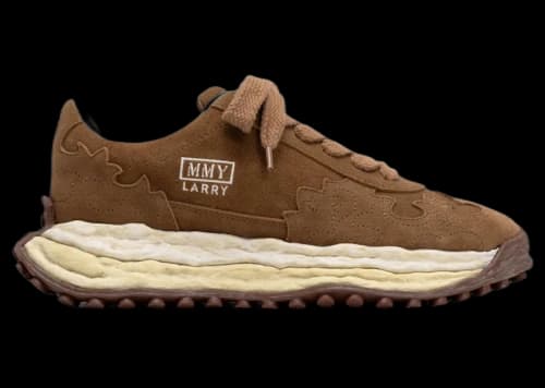 Maison Mihara Yasuhiro Larry OG Sole Western Detail Suede Low Brown