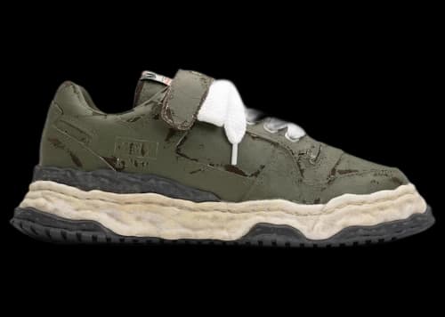 Maison Mihara Yasuhiro Keith OG Sole Film Attached Canvas Low Khaki