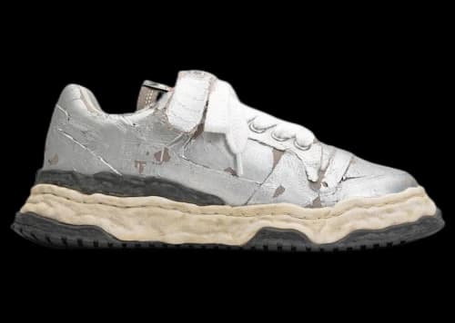 Maison Mihara Yasuhiro Keith OG Sole Film Attached Canvas Low Silver