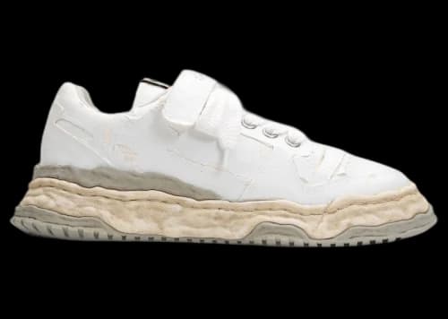 Maison Mihara Yasuhiro Keith OG Sole Film Attached Canvas Low White