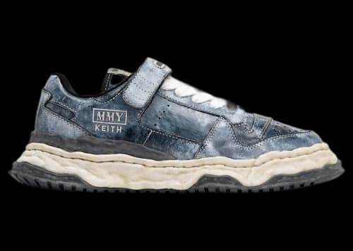 Maison Mihara Yasuhiro Keith OG Sole Brushed Leather Low Black