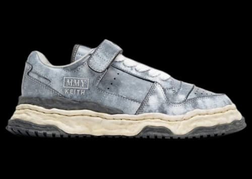 Maison Mihara Yasuhiro Keith OG Sole Brushed Leather Low Grey