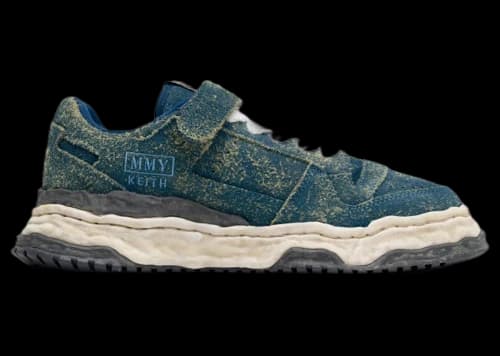 Maison Mihara Yasuhiro Keith OG Sole Suede Low Blue