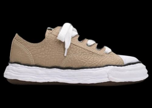 Maison Mihara Yasuhiro Peterson 23 OG Sole Monster Leather Low Beige