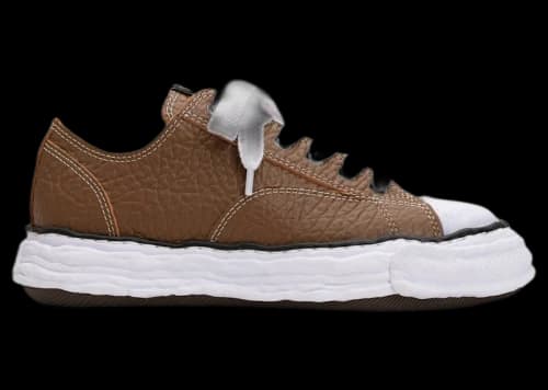 Maison Mihara Yasuhiro Peterson 23 OG Sole Monster Leather Low Brown