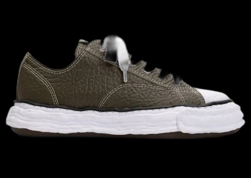 Maison Mihara Yasuhiro Peterson 23 OG Sole Monster Leather Low Green