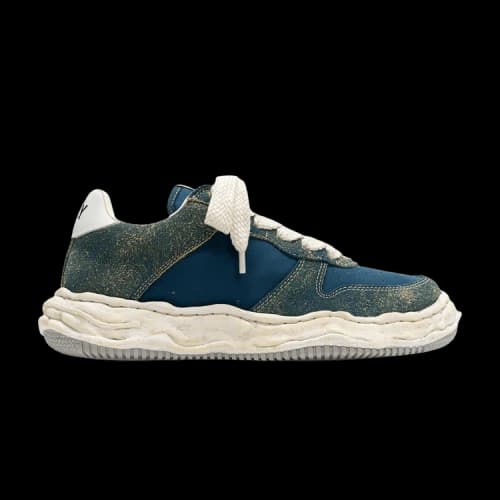 Maison Mihara Yasuhiro Wayne OG Sole Mix Material Low Blue
