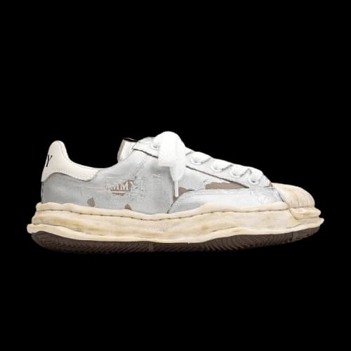 Maison Mihara Yasuhiro Blakey OG Sole Film Attached Canvas Low 'Silver'
