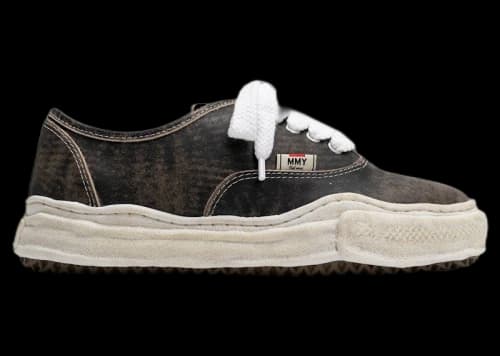 Maison Mihara Yasuhiro Baker OG Sole Shaved Leather Low Black