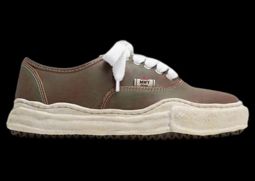 Maison Mihara Yasuhiro Baker OG Sole Shaved Leather Low Brown