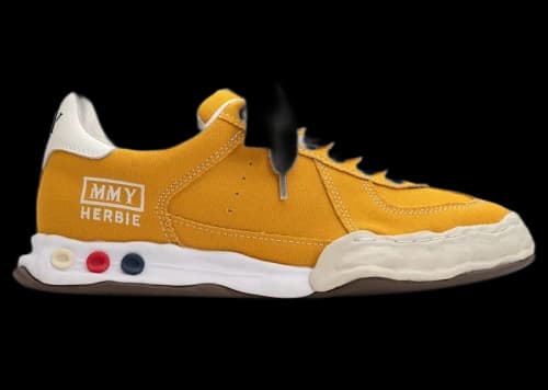 Maison Mihara Yasuhiro Herbie OG Sole Canvas Low Yellow