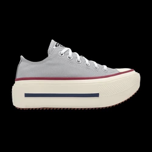 Converse Chuck Taylor All Star Lift Double Stack 'Grey Red'
