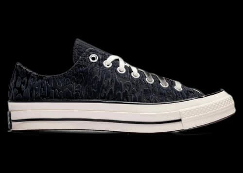 Converse Chuck 70 Ox Black Satin Leopard