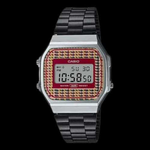 CASIO STANDARD Series Waterproof 168WEFB-5AEF Black Digital