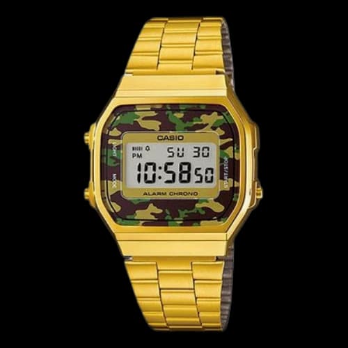 CASIO G Shock Waterproof Mens Gold Digital