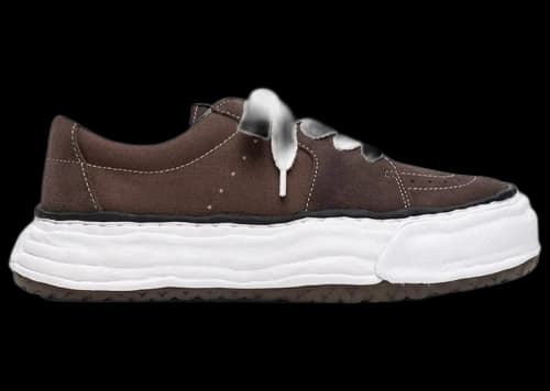 Maison Mihara Yasuhiro Eric OG Sole Mix Material Low Brown