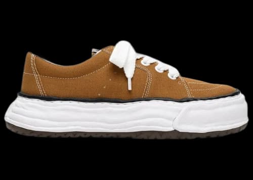 Maison Mihara Yasuhiro Eric OG Sole Canvas Low Brown