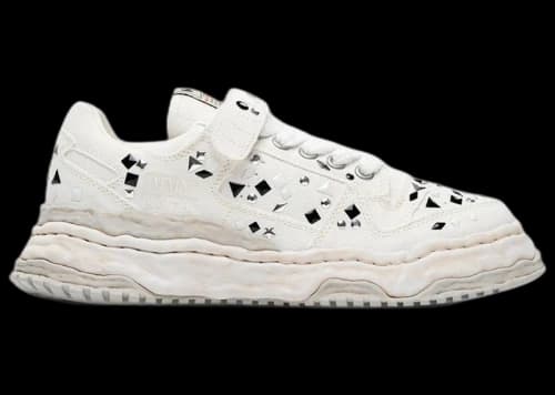 Maison Mihara Yasuhiro Keith OG Sole Embellished Canvas White