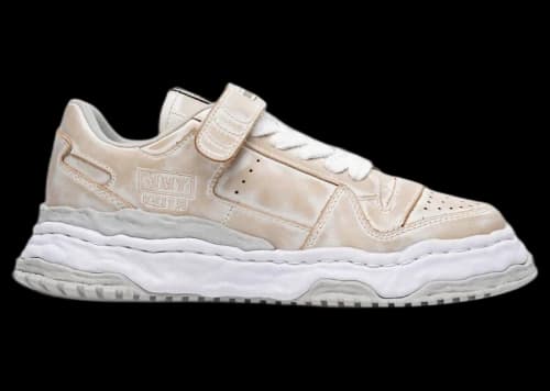 Maison Mihara Yasuhiro Keith OG Sole Vintage Leather Effect Low White